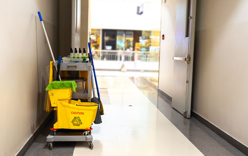 Janitorial Cleaning Services - Clean Warehouse